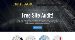 Desktop Screenshot of pakiparkinteractive.com